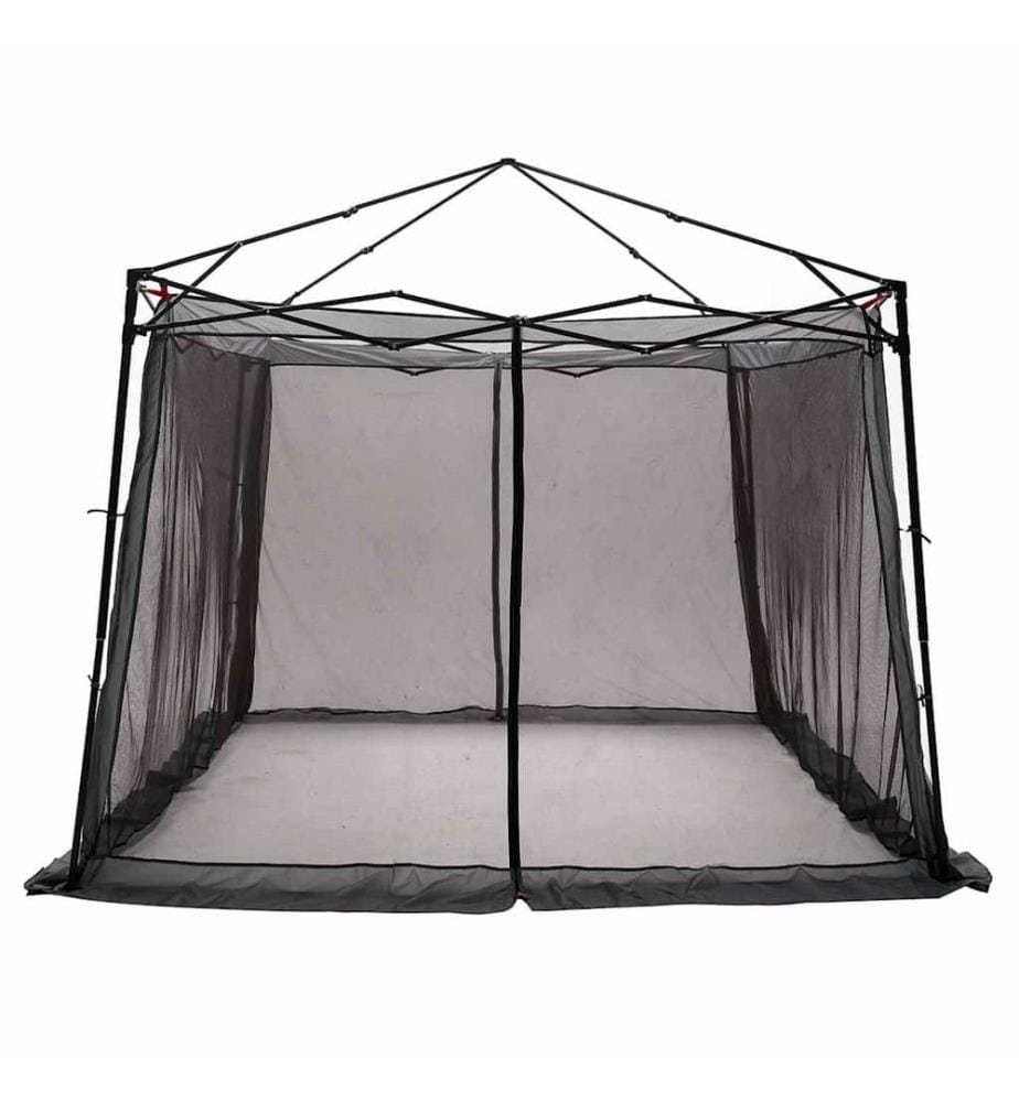 Tente intérieure Gris et orange 303 x 303 x 196 cm taffetas