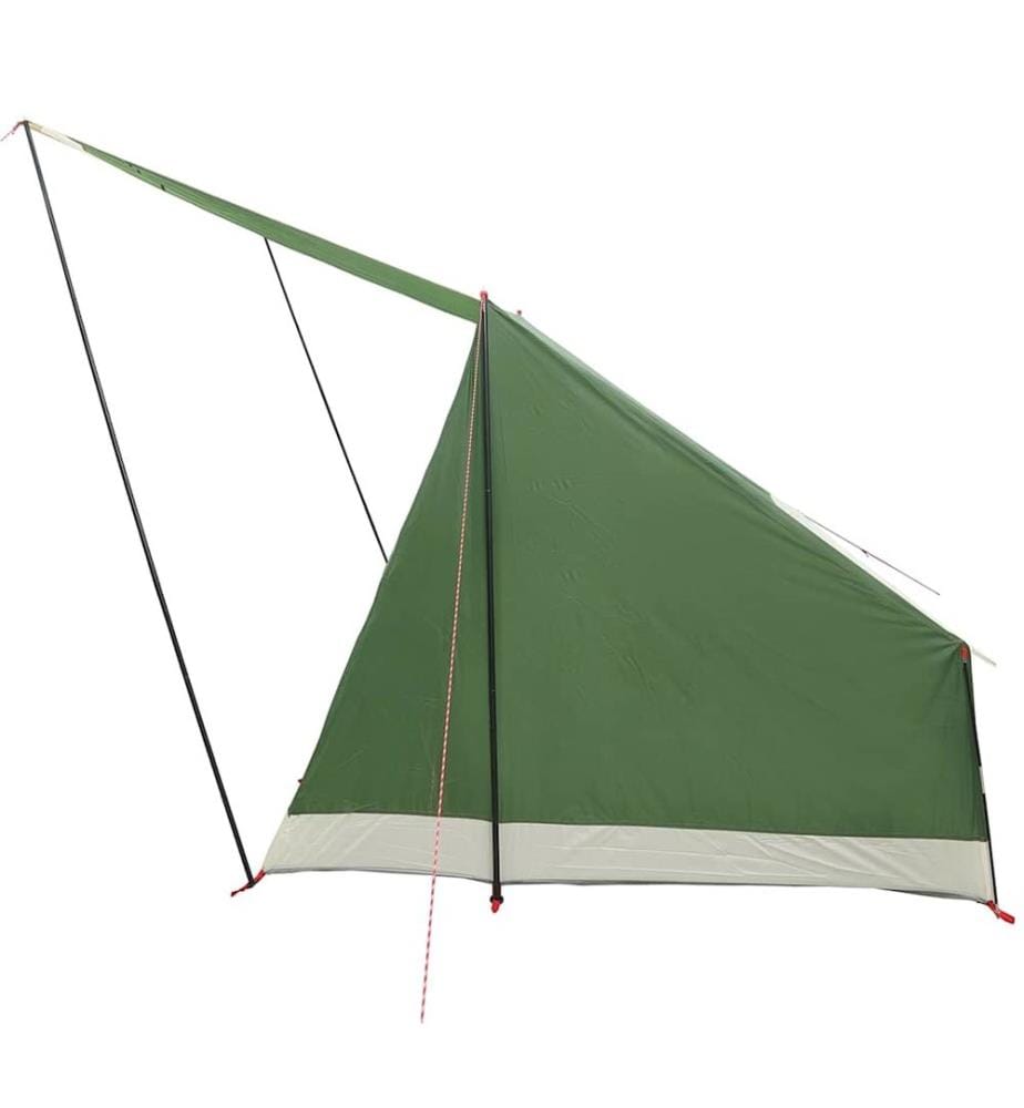 Campingzelt mit Dach mit Speicher Grün 223 x 163 x 130 cm Taft