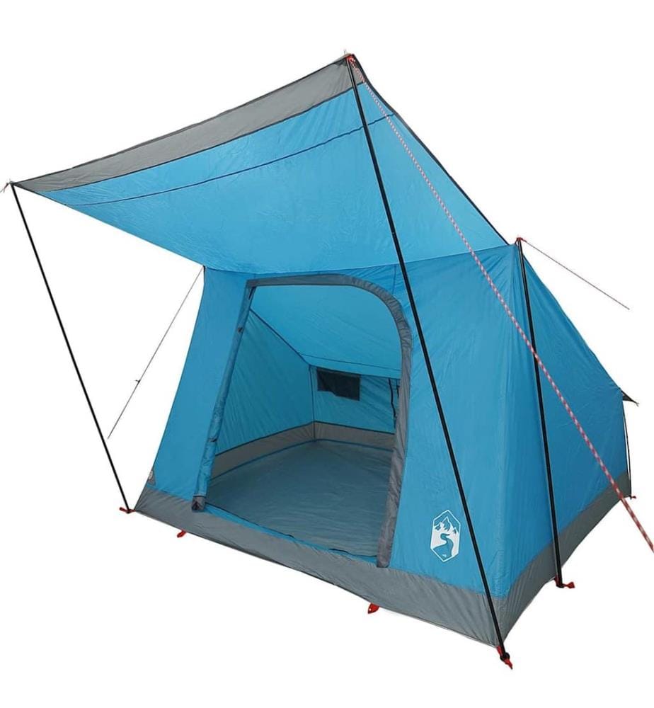 Campingzelt mit Dach mit Speicher Blau 223 x 163 x 130 cm Taft