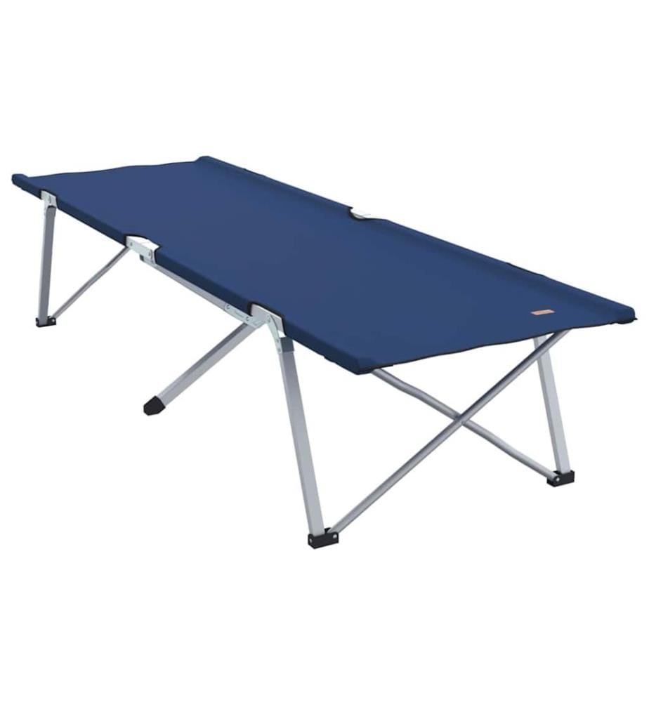 Klapp Schlafbett fürs Camping 2 pcs Blau 194 x 62,5 x 42,5 cm