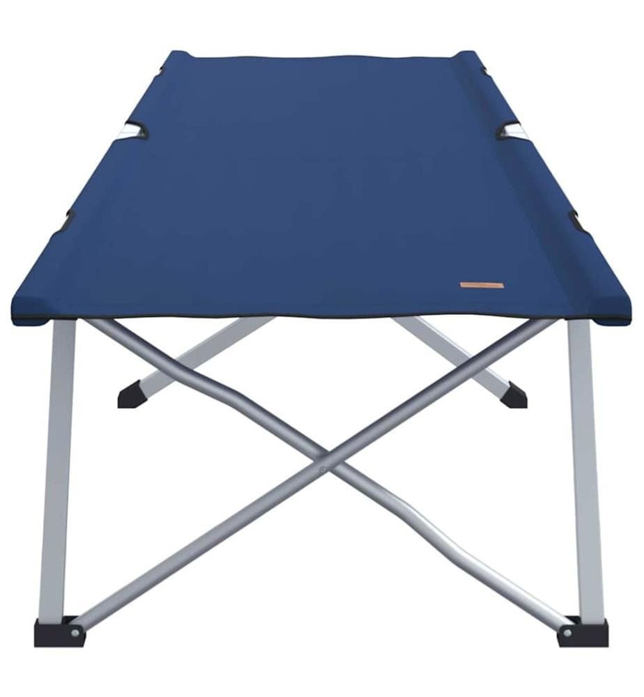 Klapp Schlafbett fürs Camping 2 pcs Blau 194 x 62,5 x 42,5 cm