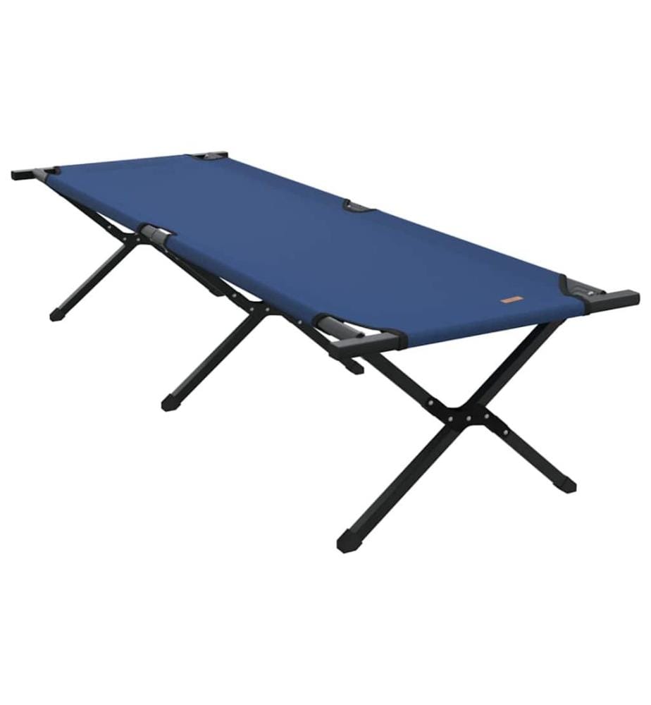 Klapp Schlafbett fürs Camping 2 pcs Blau 193 x 69 x 45 cm