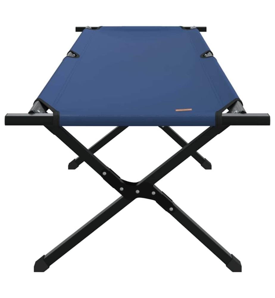 Klapp Schlafbett fürs Camping 2 pcs Blau 193 x 69 x 45 cm