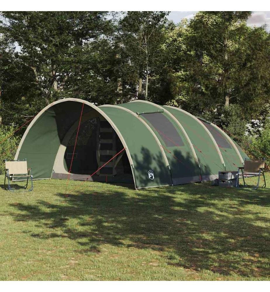 Tente Tunnel 8-Personnes avec toit Vert 710 x 460 x 245 cm