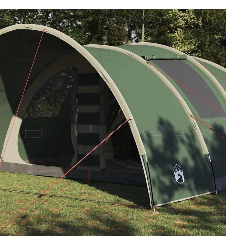 Tente Tunnel 8-Personnes avec toit Vert 710 x 460 x 245 cm