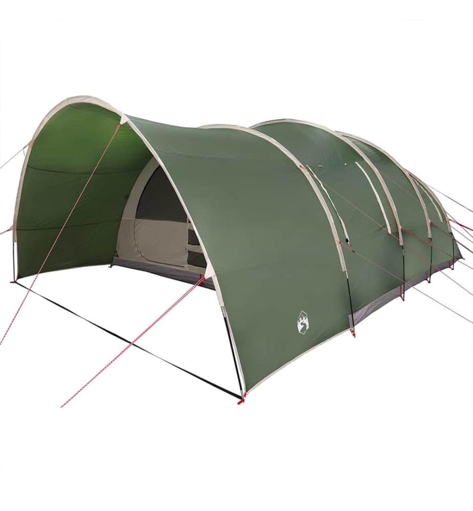 Tente Tunnel 8-Personnes avec toit Vert 710 x 460 x 245 cm