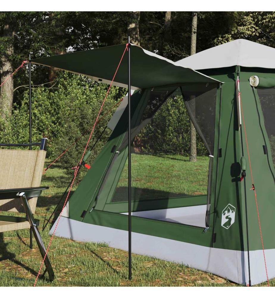 Sofort-Zelt mit Regenhaube für 3 Personen, schnell abnehmbar