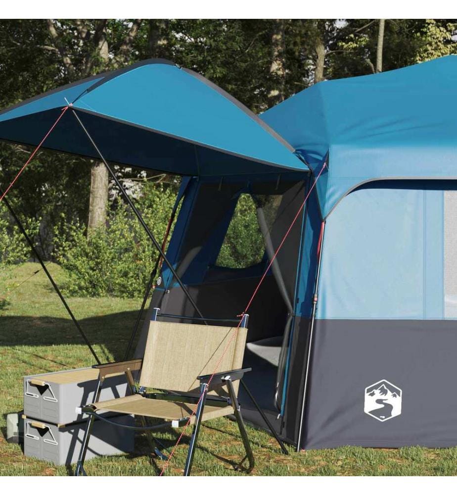Schnell aufbaubares Zelt mit Regenschutz für 12 Personen und schnellen Abbau