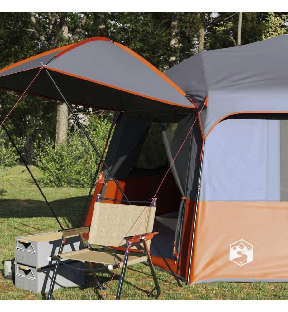 Schnell aufbaubares Zelt mit Regenschutz für 12 Personen und schnellen Abbau