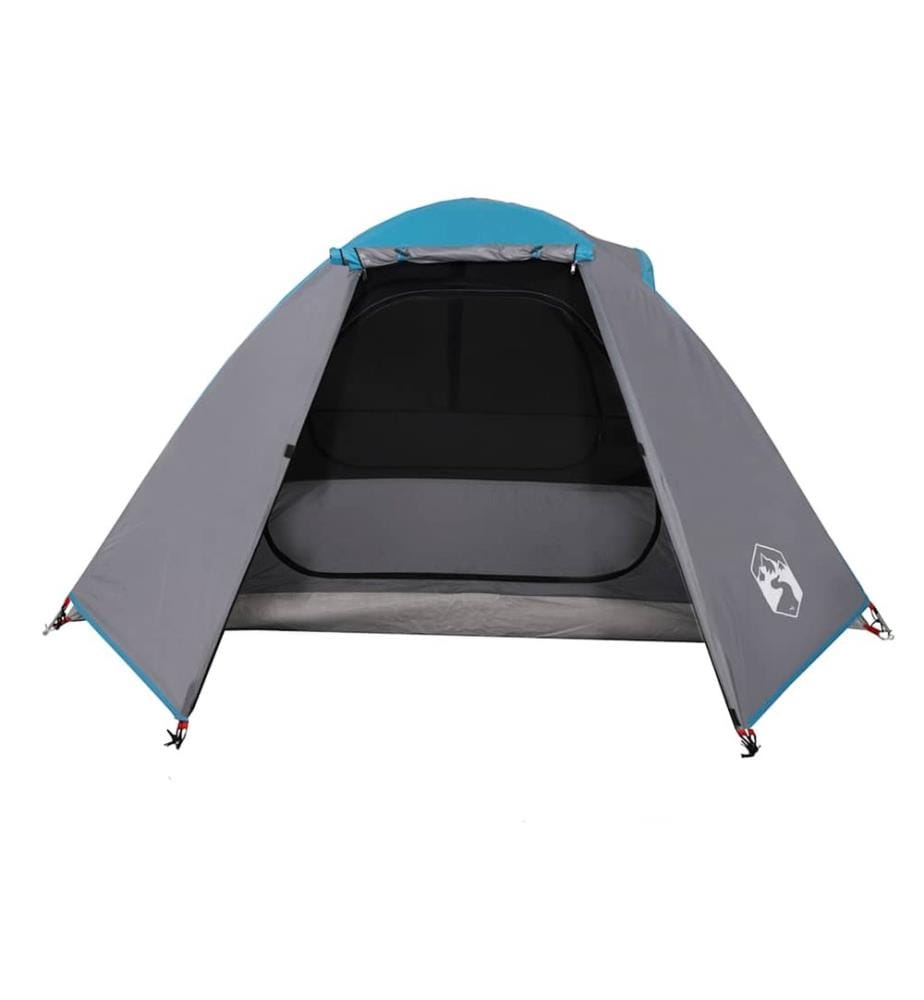 Kuppel-Campingzelt 2 Personen Blau Wasserdicht