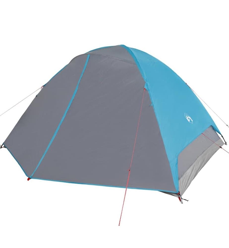 Kuppel-Campingzelt 6 Personen Blau Wasserdicht