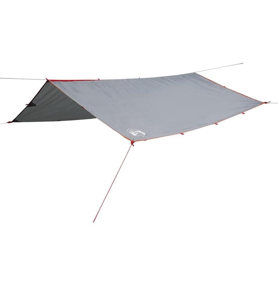 Tarp Grau und Orange 360x294 cm Wasserdicht