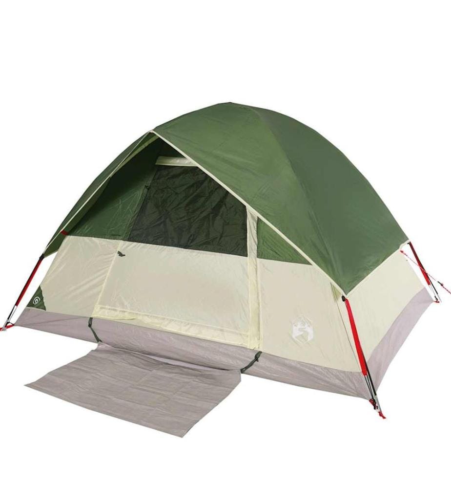 Kuppel-Campingzelt 2 Personen Grün Wasserdicht
