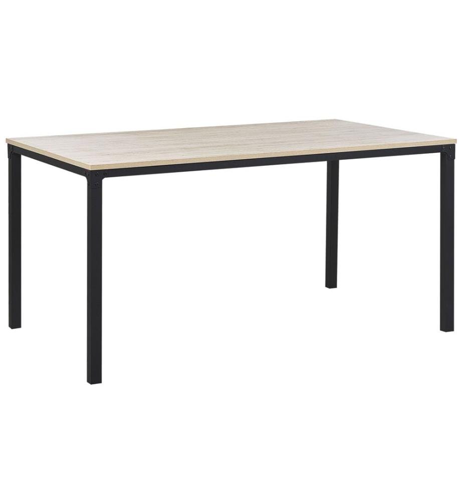 Esstisch HOCKLEY Hellbraun 150 cm 90 cm