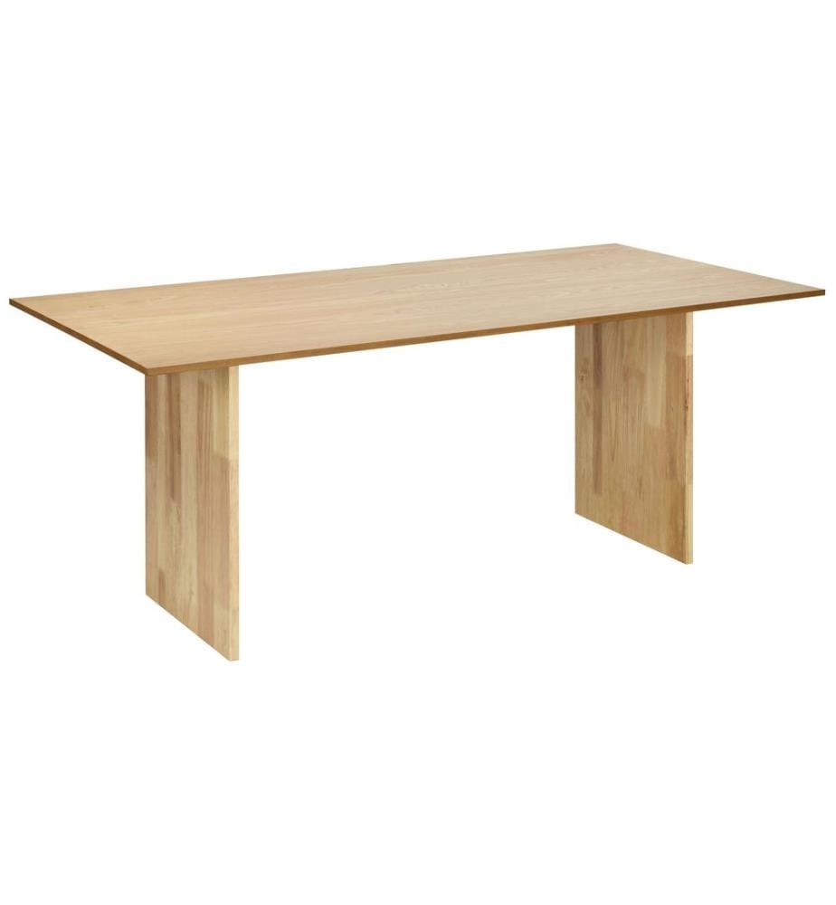 Esstisch MOORA Naturfarbene Esche 180 cm 90 cm