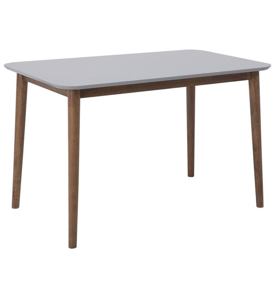 Table de repas MODESTO Gris 120 cm 80 cm Bois