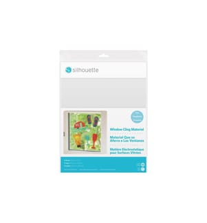 SILHOUETTE - Fensterfolie 21,5 cm x 28 cm statisch haftend