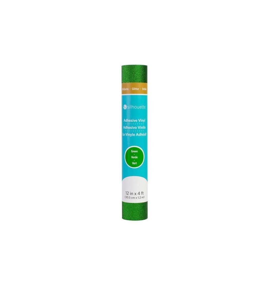 SILHOUETTE - Film de vinyle Glitter 30.5 Vert