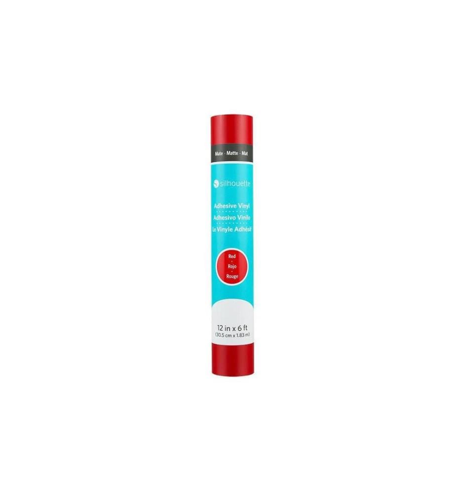 SILHOUETTE - Vinylfolie matt 30.5 cm Rot