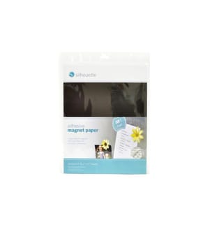 SILHOUETTE - Magnetpapier 4 Stück Schwarz