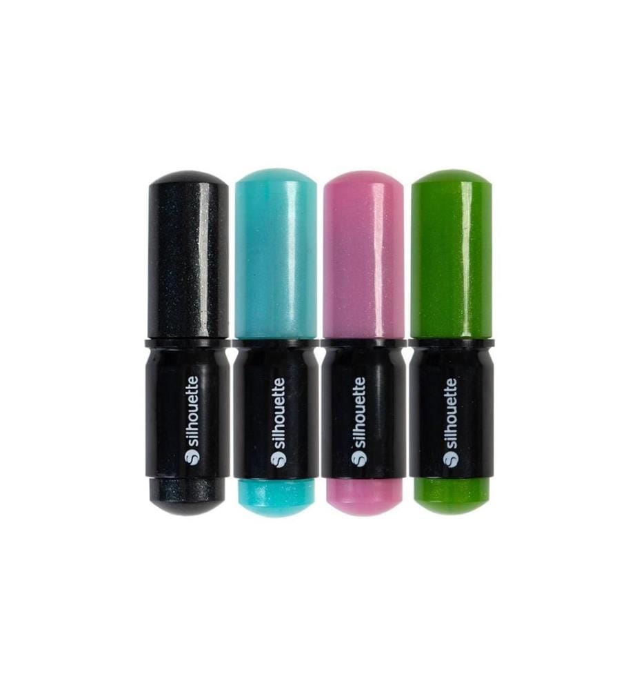 SILHOUETTE - Zubehör Zeichenstifte-Set Glitter 4 Stück