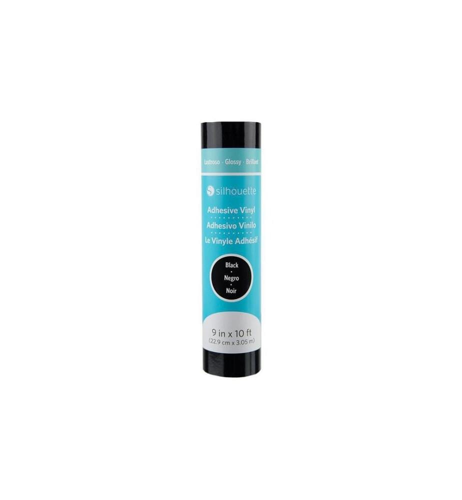 SILHOUETTE - Vinylfolie Glossy 22.9 cm Schwarz
