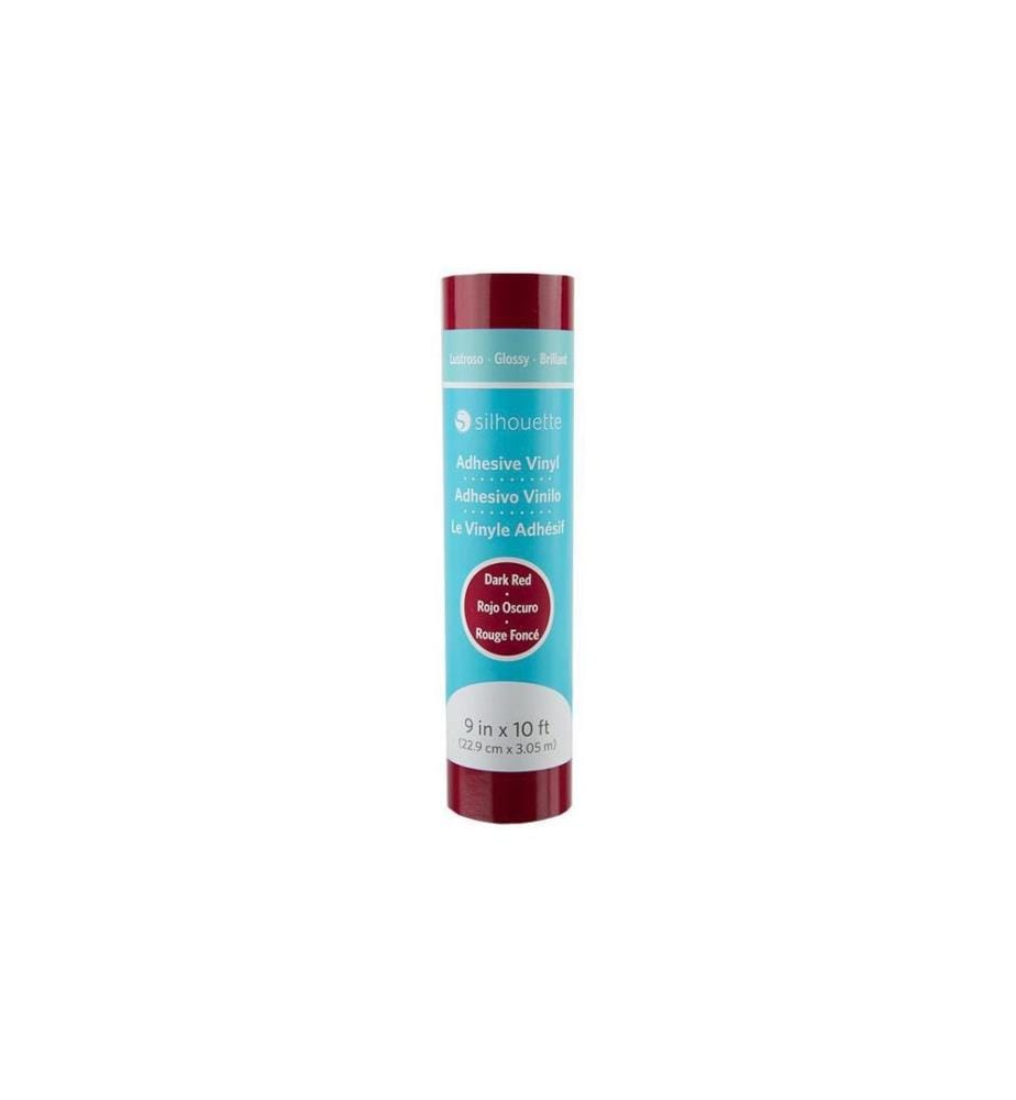 SILHOUETTE - Vinylfolie Glossy 22.9 cm Dunkelrot