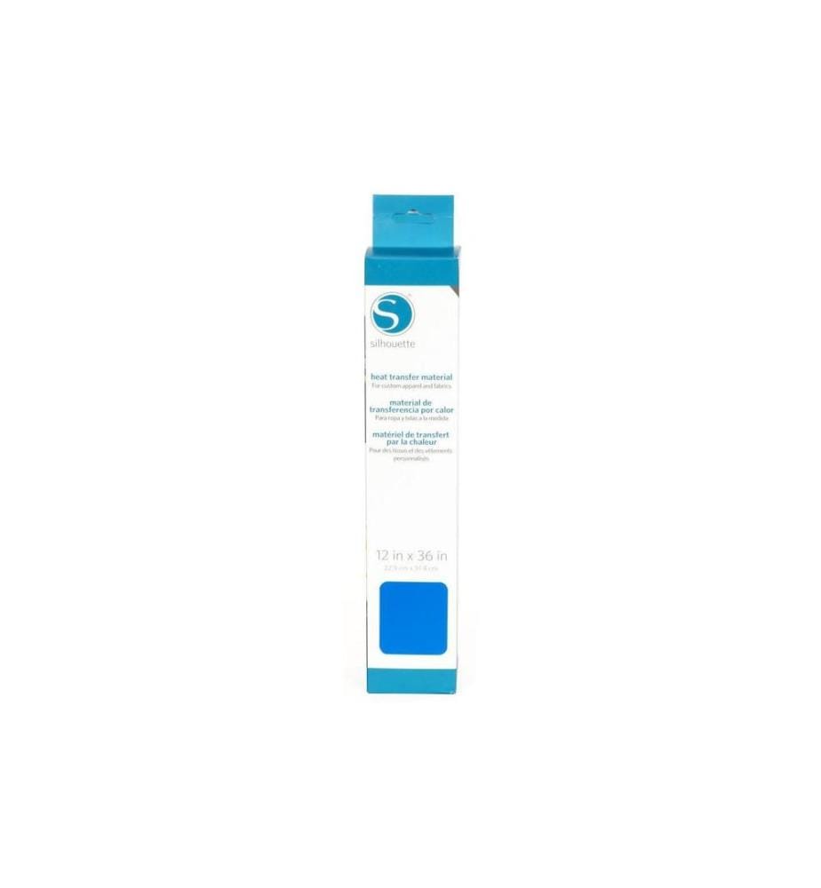 SILHOUETTE - Aufbügelfolie 30.5 cm x 90 cm Blau, glatt