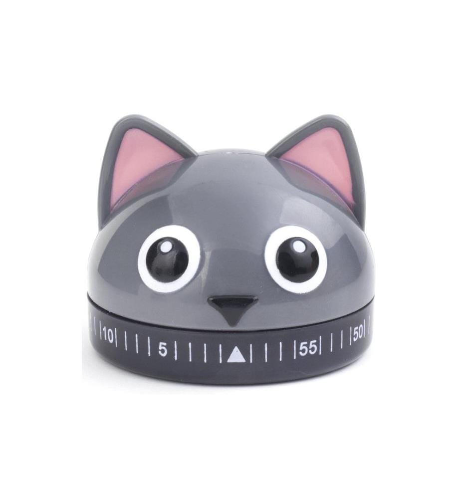 KIKKERLAND - Minuteur de cuisine Chat Gris