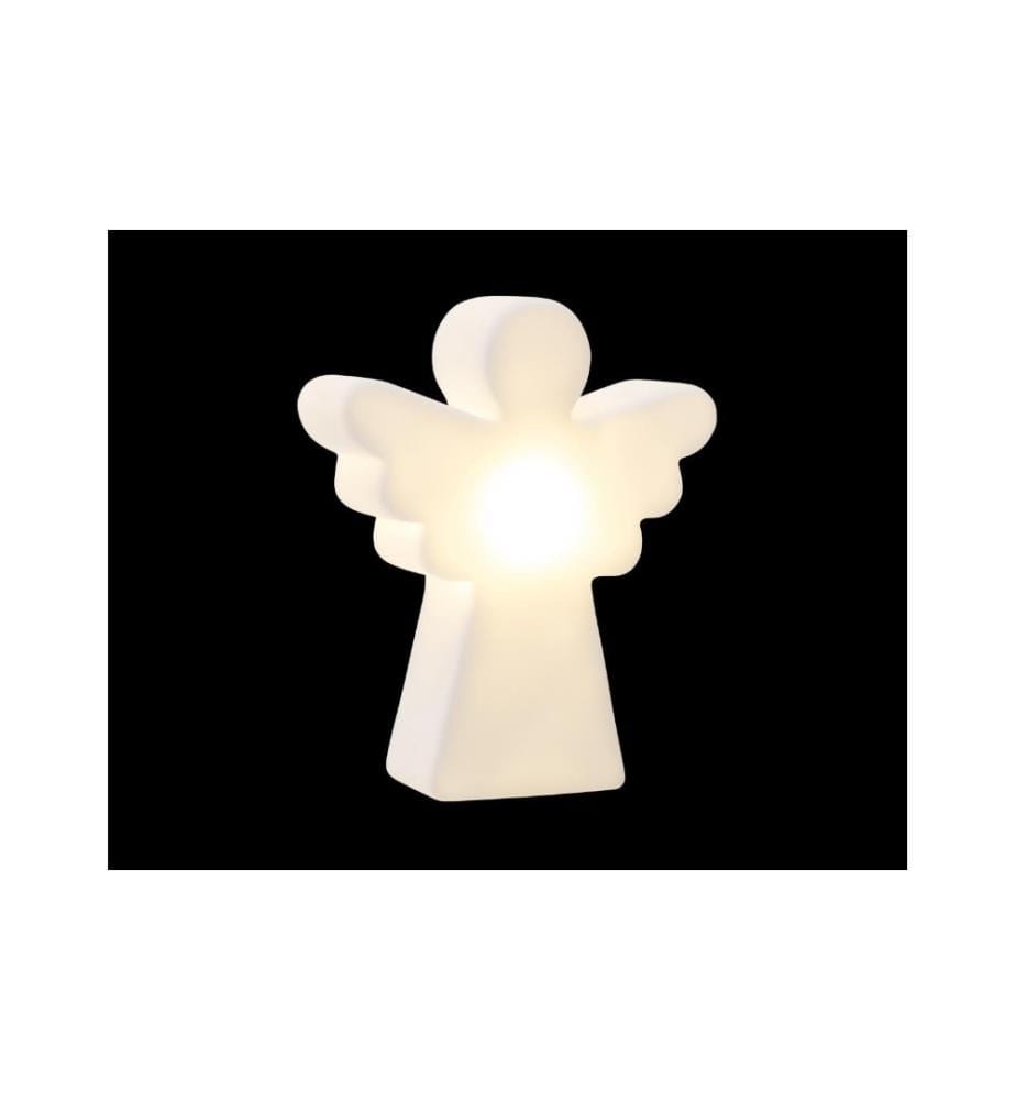 8 SEASONS - Design Figurine LED Shining Angel Micro, Blanc