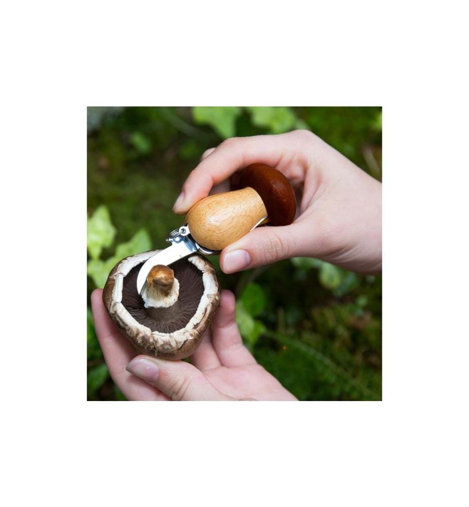 KIKKERLAND - Porte-clés Champignon Brun