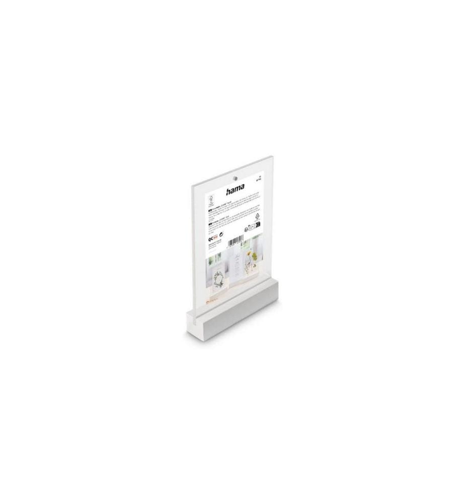 HAMA - Fotohalter Classic Weiss, 10 x 15 cm