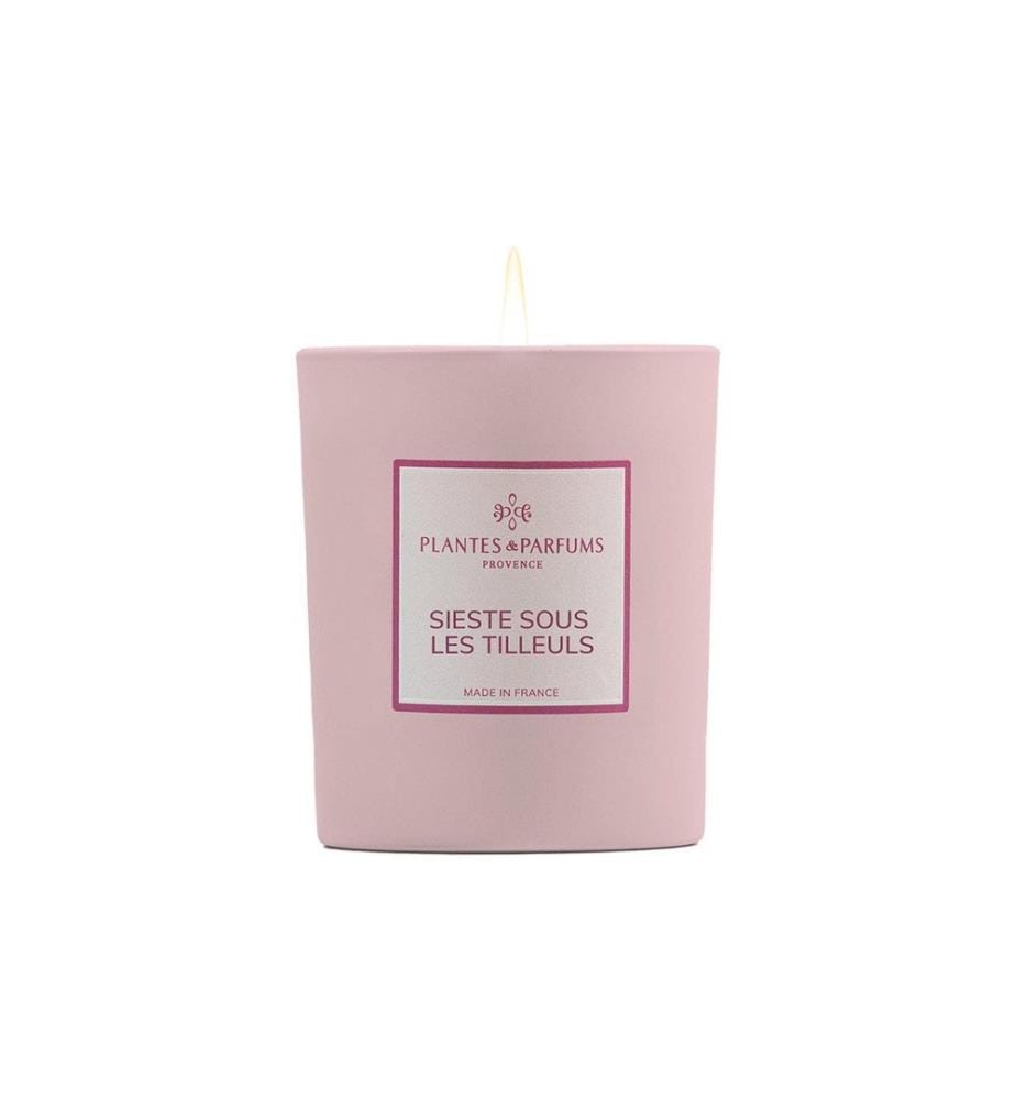PLANTES & PARFUMS - Bougie parfumée Rêve de tilleul 180 g
