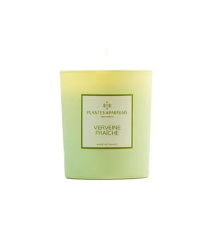 PLANTES & PARFUMS - Bougie parfumée Verveine fraîche 180 g