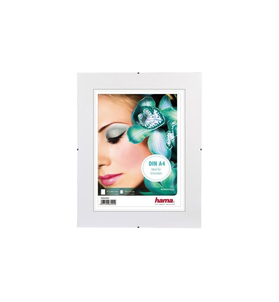 HAMA - Bilderrahmen Clip-Fix Transparent, 15 x 21 cm