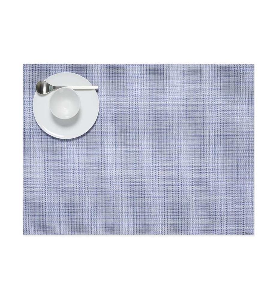Chilewich set de table Mini Basketweave, 36 cm x 48 cm, periwinkle