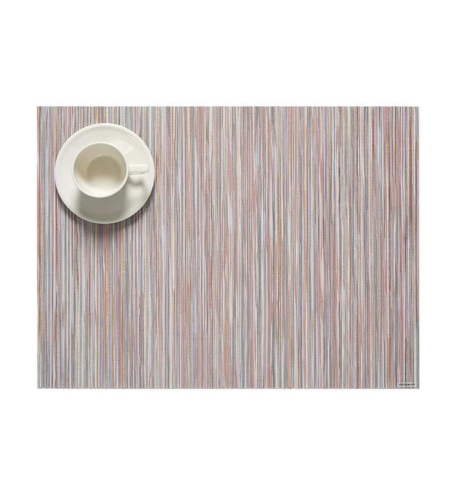 Chilewich Set de table Dessin Ribweave, 36 cm x 48 cm, Épice