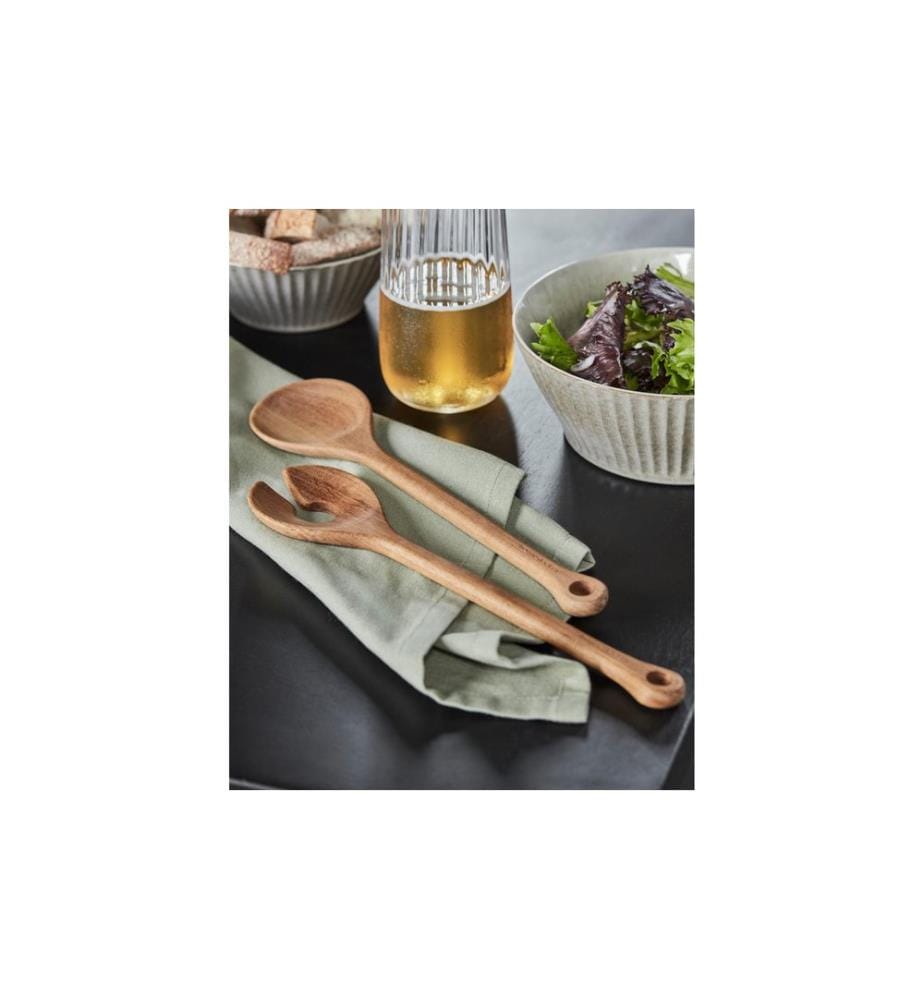 House Doctor Salatbesteck Eya, Akazienholz, Natur
