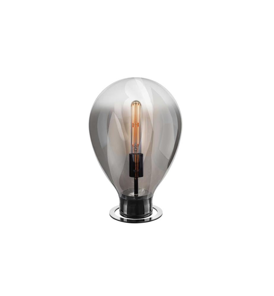 SOMPEX Tischleuchte Bolha 1x E27 44 cm, Smoke