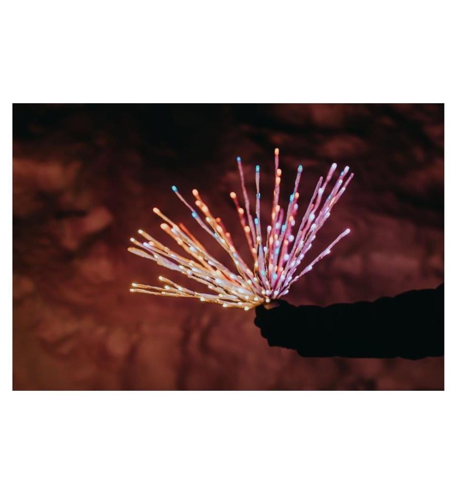 Twinkly LED-Lichterkette Spritzer, 200 LEDs, Ø 40 cm,BT+WiFi,RGB