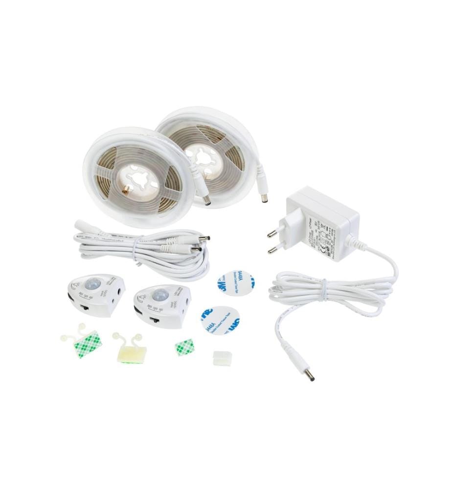 Vegas Lights LED-Streifen Bettbeleuchtung, 2er Set