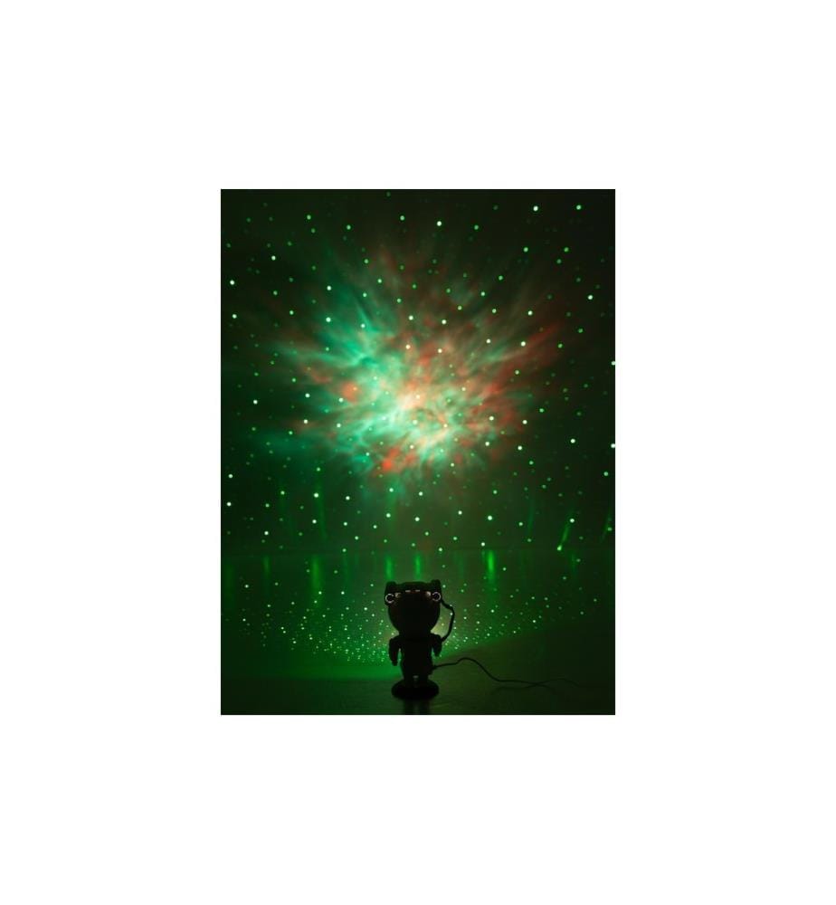Vegas Lights Galaxy Projektor Astronaut Schwarz