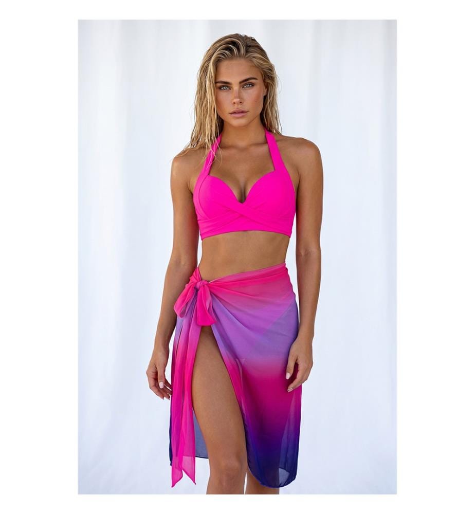 Ensemble de plage glamour - Fuchsia