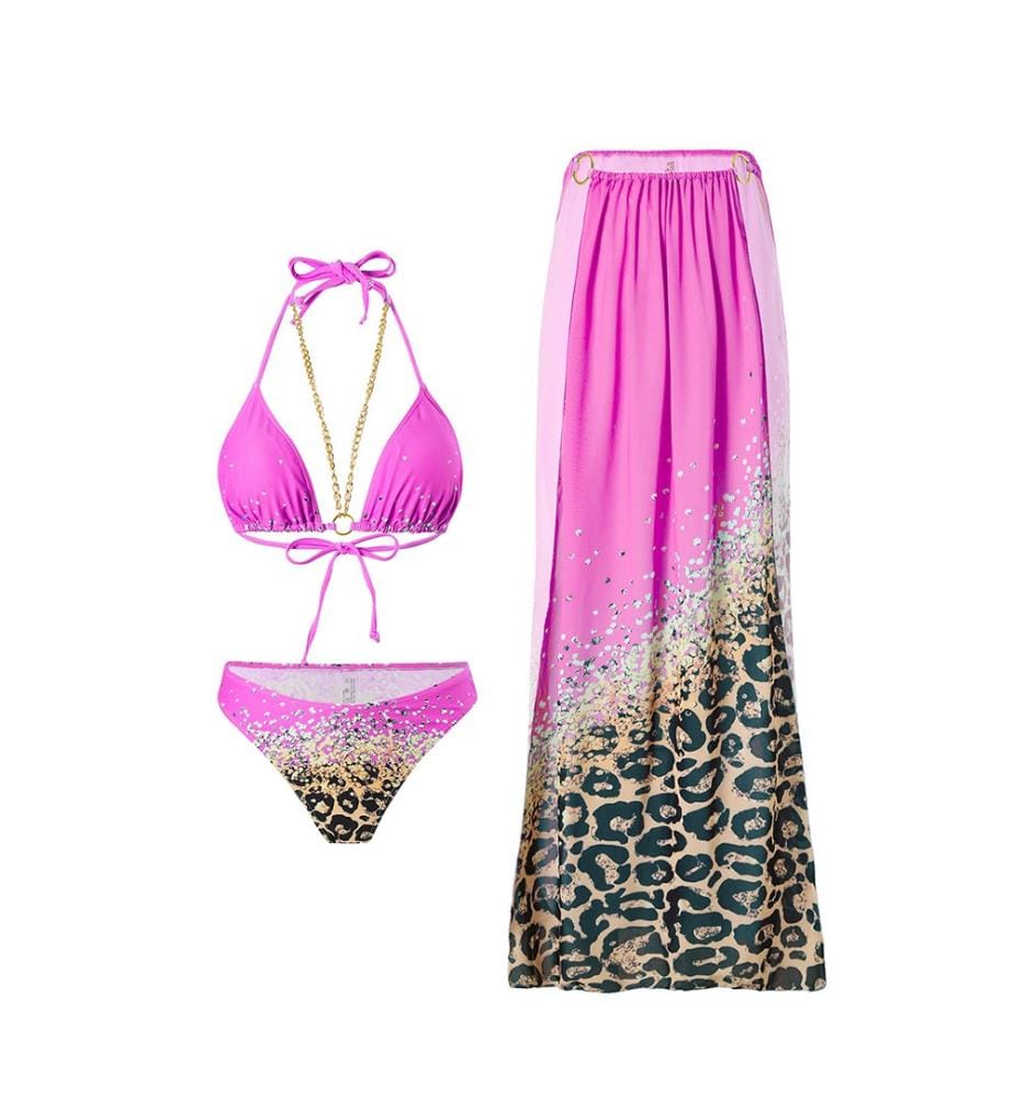 Ensemble de plage - Fuchsia