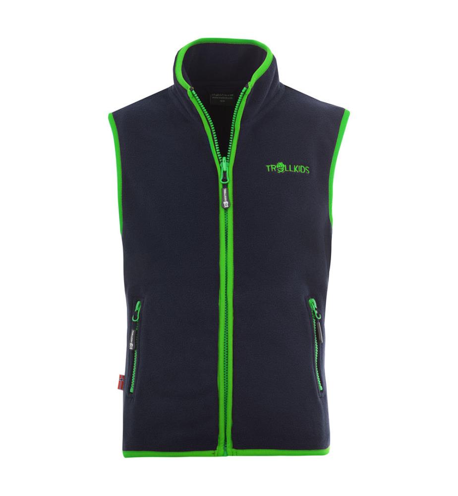 Jaquette Polaire Arendal - Marine et Vert
