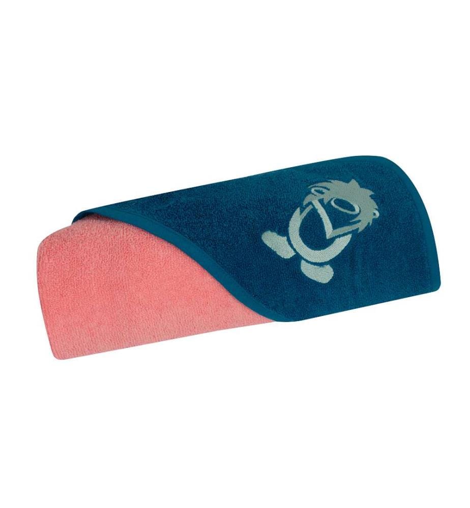 Serviette de plage Sandefjord - Peony Rose & Harbor Blue
