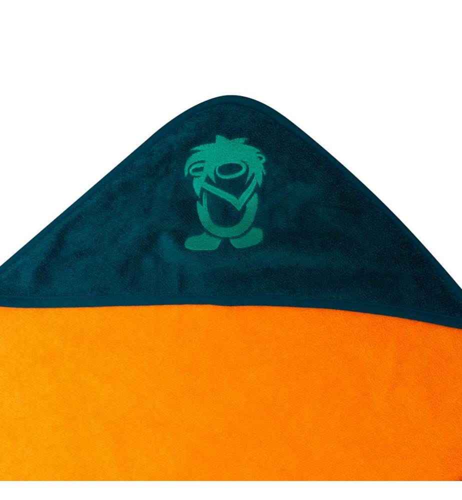 Serviette de plage Sandefjord - Sahara Sunset & Lagoon Green