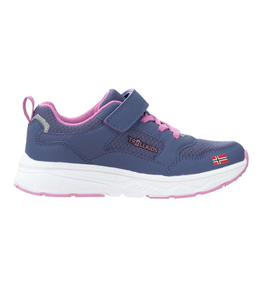 Baskets Haugesund - Bleu violet/rose nacré