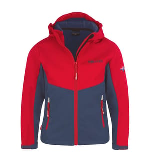Veste Polaire Kristiansand - Rouge et Bleu