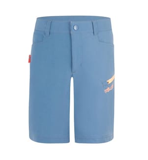 Short Haugesund - bleuet et brume corail